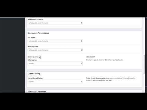 Task Book Evaluations