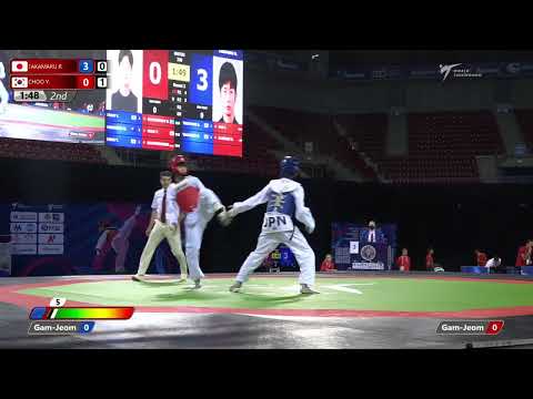 320 Quarter final Men  45kg JPN TAKAMARU R  KOR CHOO Y