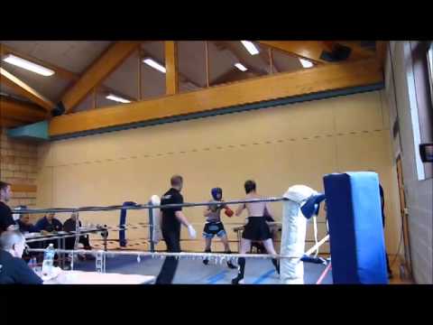 Belgisch kampioenschap kickbox 2014 Christopher vs Lennart