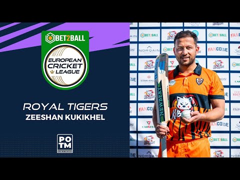 POTM: Z.Kukikhel - BJA vs ROT | Highlights | Bet2Ball European Cricket League Day 1, Group B | ECL22