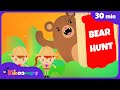 Going On A Bear Hunt More Action Songs 30 Min Comp The Kiboomers Kids Songs Nursery Rhymes