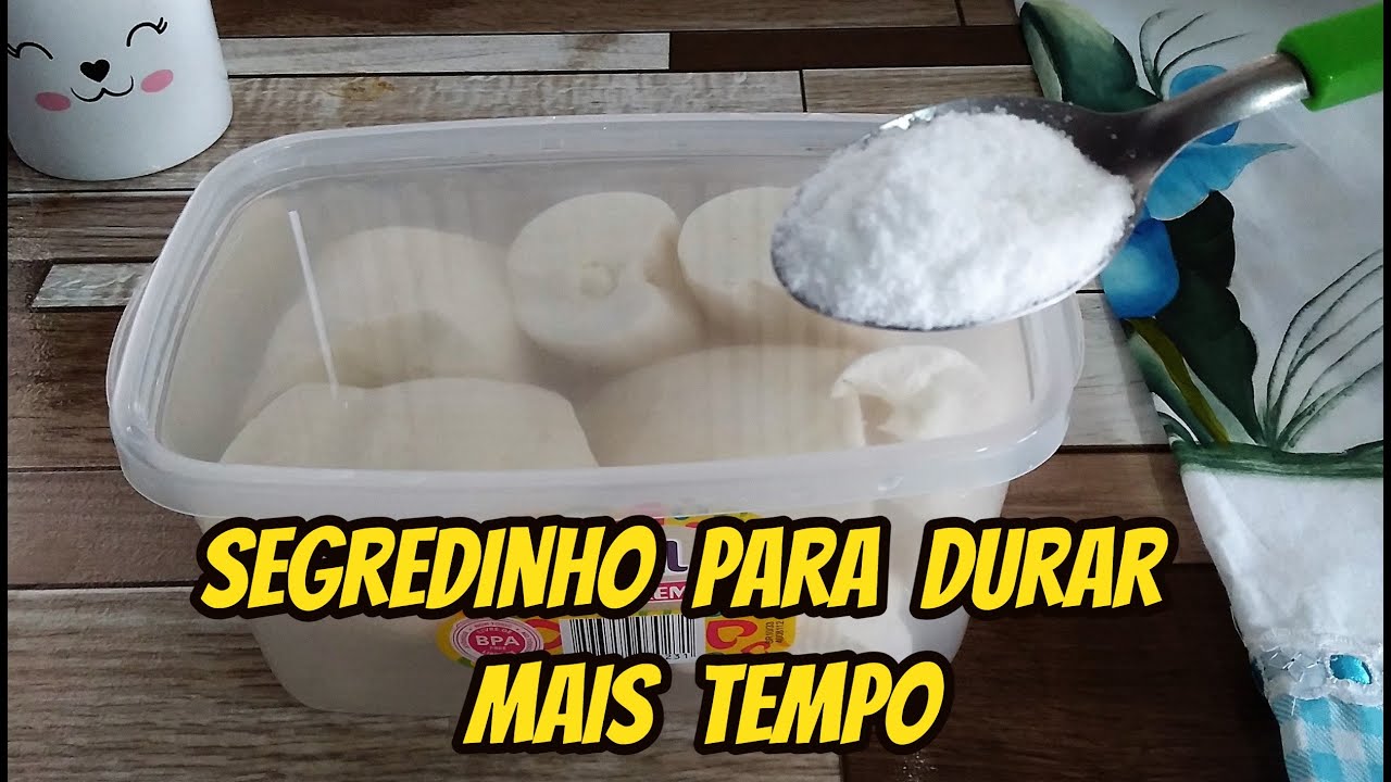 Como conservar o aipim por + tempo - sem congelar (mandioca/macaxeira)