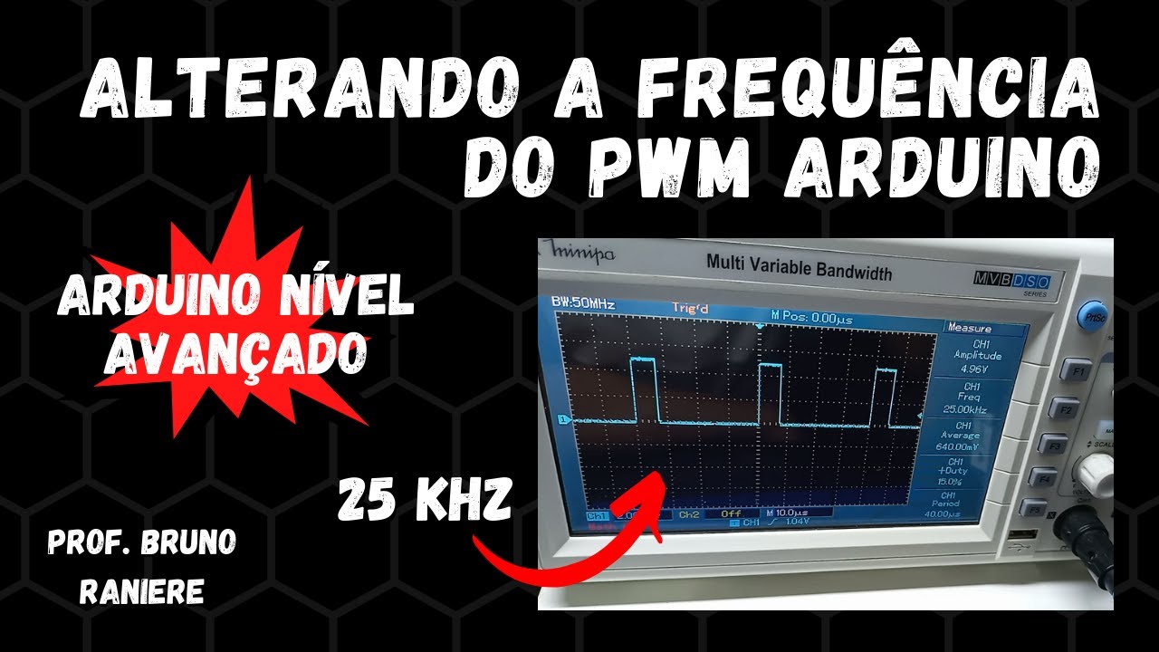 PWM Arduino - alterando a frequência