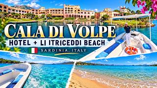Cala di Volpe Hotel & Li Itriceddi Beach 🇮🇹 | Boat Ride, Swimming + Restaurant i