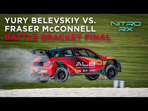 Yury Belevskiy vs. Fraser McConnell | Supercar Battle Bracket Final Nitro RX UK