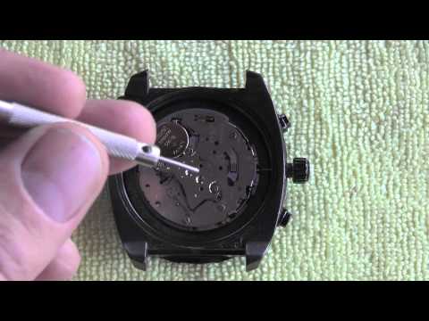 How to remove Crown and Stem from Watch