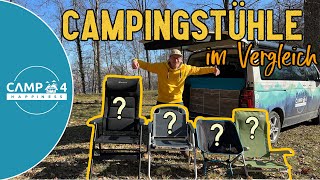 Campingstühle Test und Vergleich 2023: kleines Packmaß VW California