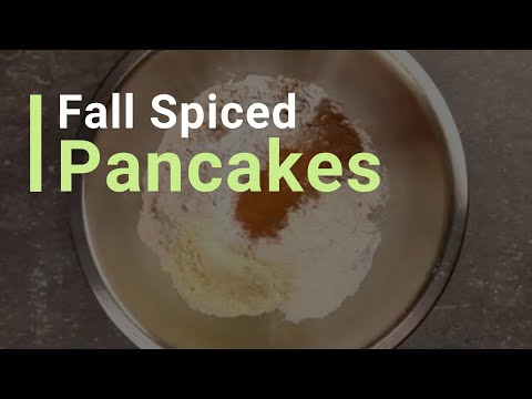 How to Make Fall Spiced Pancakes