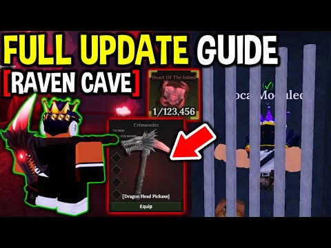 FULL GUIDE To NEW RAVEN CAVE UPDATE in The Forge Roblox