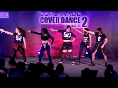 150614 V.Per cover KPOP - Crazy (4Minute) @Esplanade Cover Dance #2 (Audition)