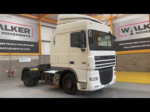 New In Stocklist For Sale: DAF XF105 410 EURO 5 SPACE CAB 4X2 TRACTOR UNIT – 2010 – YJ10 AWA