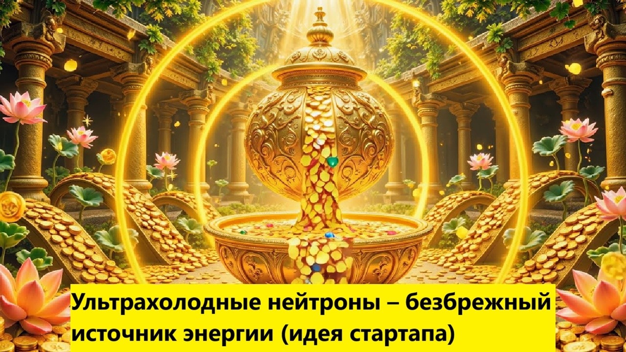 Ультрахолодные нейтроны – безбрежный источник энергии идея стартапа