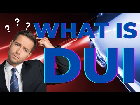 Is DUI the Same Thing as ''Drunk Driving?'' What is DWI? Video