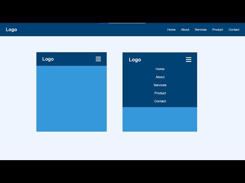 Responsive Navbar Using Html Css And Javascript