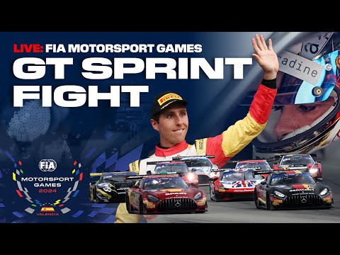LIVE | Race GT Sprint | Circuit Ricardo Tormo | 2024 FIA Motorsport Games (English)