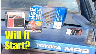 AW11 MR2 Ignition Overhaul: Distributor & Spark Plug Replacement!