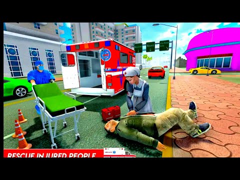 #emergencygames #ambulancegames 911 ambulance city rescue:  emergency driving games