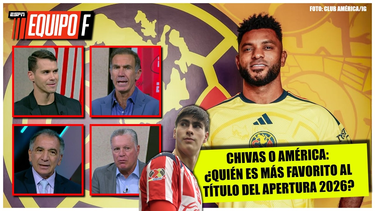 CHIVAS se debilita con la salida de HORMIGA GONZÁLEZ y el AMÉRICA se fortalece con BORJA | Equipo F