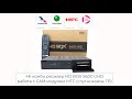 миниатюра 6 Видео о товаре 4K комбо DVB S/S2/T2/C ресивер HD BOX S600 UHD