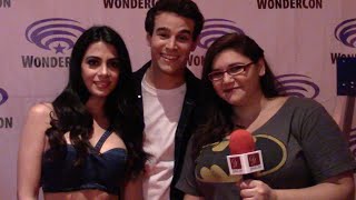 Shadowhunters' Emeraude Toubia & Alberto Rosende at WonderCon 2016