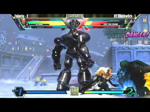 UMVC3 Fanatiq vs BT Clockw0rk - CCTV BarFights