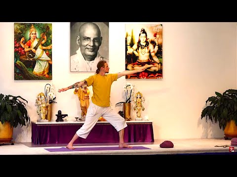 Yogastunde Mittelstufe Yoga Vidya Grundreihe: "Variationen" mit Mahindra 9:15 Uhr 28.06.2020