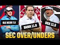 SEC Over/Under Predictions: ALL TEAMS [Expert Breakdown] | CBS Sports HQ