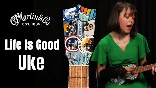 Video thumbnail for Martin Ukulele DEMO | Life Is Good 0XK Uke - by Dee Dasher by Maury's Music