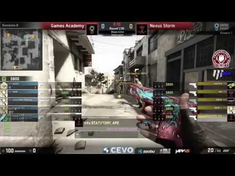 Fragadelphia Online 7 - Games Academy vs. Nexus Storm (Dust 2) - Narração PT-BR