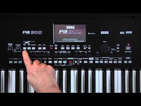 KORG TV / Pa300 Videoanleitung Teil 1/7 - Einführung & Navigation