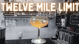 Twelve Mile Limit | Rum, Rye & Brandy Cocktail