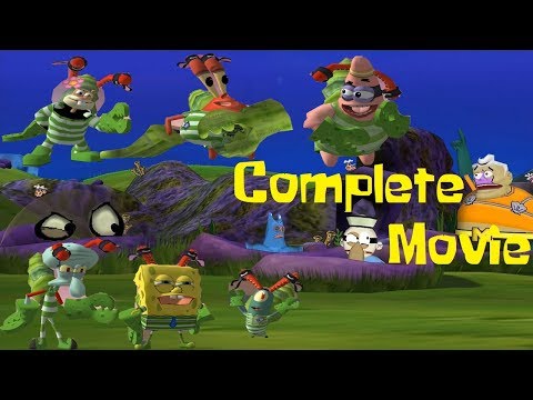 SpongeBob Lights, Camera, Pants! [Mermaidman Movie] (All 6 Sneaky Hermits!) (1080p)