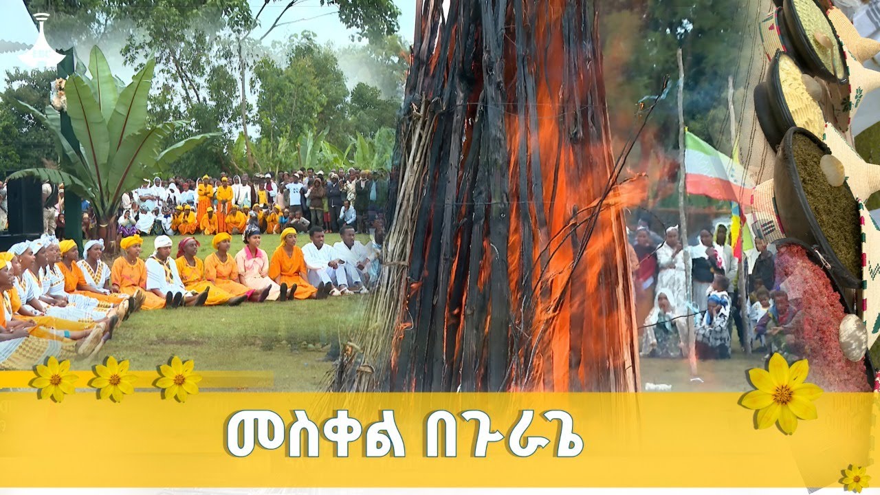 የጉራጌ ማሕበረሰብ የአንድነት ውል ማሰሪያው የመስቀል በዓል ETV | EBC | EBCDOTSTREAM