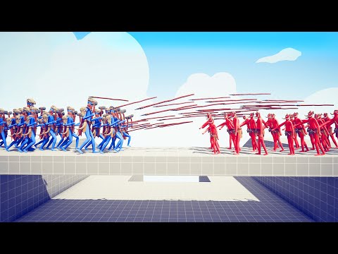 50x MELEE vs 50x RANGED TOURNAMENT#13 | TABS - Totally Accurate Battle Simulator