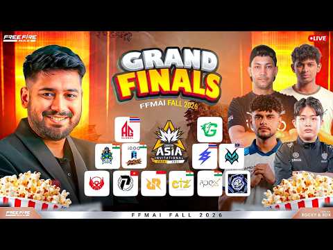 🔥 Grand Finale 🔥FFMAI 2026 Fall 🔥 #freefiremax #totalgaming #rockyrdx