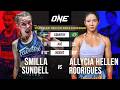 Shocking Women S Muay Thai Battle Sundell Vs Rodrigues Full Fight