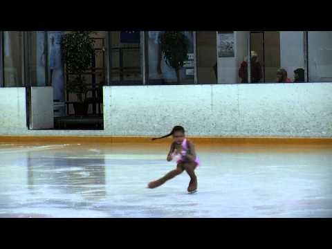 14 Maryia BULHAK MiniEuropa 2014 Bronze Girls   Free Skating