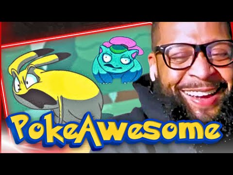 Awesome Series   PokeAwesome   Just a Pokemon Battle | REACTION !!!