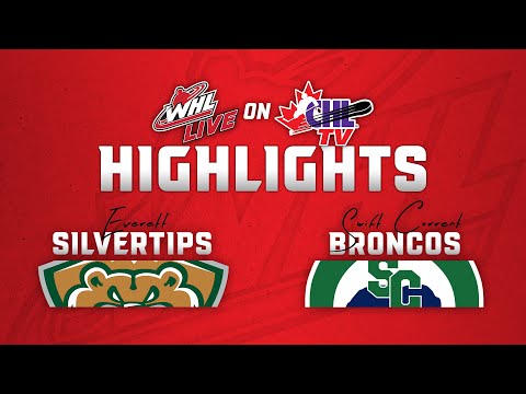 Everett Silvertips at Swift Current Broncos 10/12 | WHL Highlights 2024-25