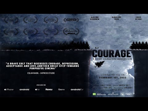 **Award Winning** CGI Animated Short Film: "Courage" 2022