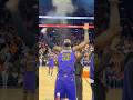 LeBron James ICONIC Chalk Toss In Phoenix Shorts