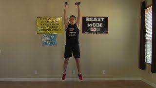 60 Minute Workout at Home - Strength Training, Cardio Exercise, & Ab Exercises at Home Workouts