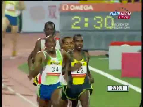 Kennesia bekele 1500m pb in Shanghai