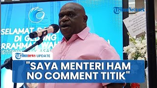 Natalius Pigai Enggan Komentari Polemik Gelar Pahlawan Soeharto: Saya Menteri HAM, No Comment