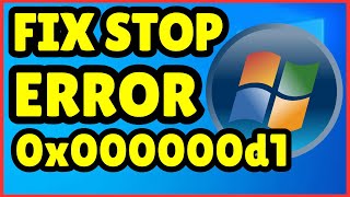 Fix DRIVER_IRQL_NOT_LESS_OR_EQUAL Error (Stop Code 0x000000D1) on Windows