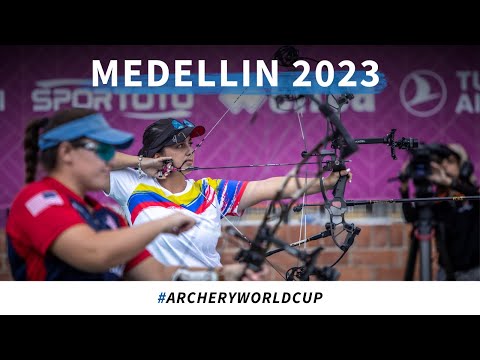 Sara Lopez v Alexis Ruiz – compound women Semifinal 2 | Medellin 2023 World Cup S3