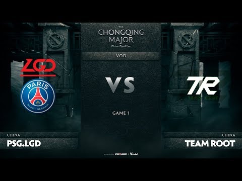 PSG.LGD vs Team Root, Game 1, CN Qualifiers The Chongqing Major