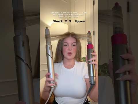 Are they the same? - Shark V.S. Dyson  #dysonairwrap #hairtutorial #hair #beauty