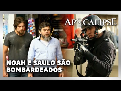 APOCALIPSE: Noah e Saulo sobrevivem a bombardeio
