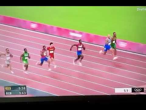 JACOBS ENTRA NELLA STORIA E VINCE I 100 METRI MASCHILI 🇮🇹🇮🇹🇮🇹